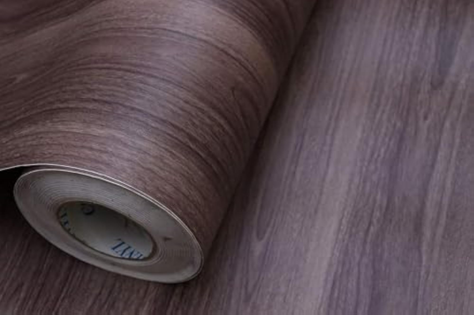 Teak Wood Grain Textured Vinyl Wrap Sticker