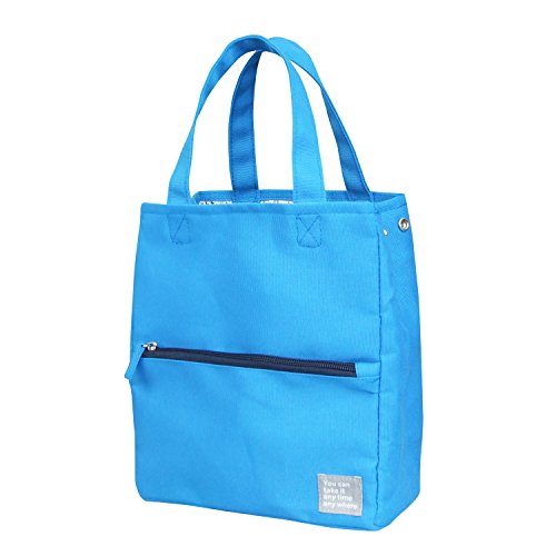 アットファースト ランチトートバッグ マッシュ ブルー AF5276