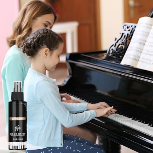 Klavierreiniger,Reinigungsmittel Klavier,Klavier-Reinigungspflege,Reinigungspflege für Klaviertasten,Piano Cleaner,Key Cleaner,for Keyboards,MIDI Keyboard Controllers,Digital Pianos,Klavierreinigung