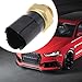 YINETTECH Car Cooling Fan Temperature Switch 12V 3Pin Radiator Cooling Fan Sensor Switch Compatible with Audi A1 A3 TT Compatible with VW Golf 1J0959481A