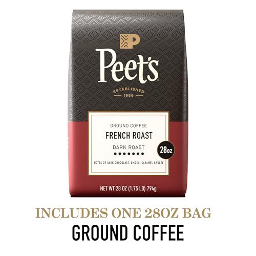 Peet's Coffee Ground Coffee Dark Roast, French Roast, 28 Ounces - image 3