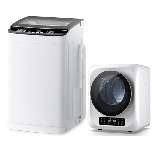 Auertech Portable Washer and Dryer Combo Set, 12 lbs Portable