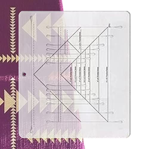 Règle pour quilting transparente solide pour réussir toutes vos coupes couture