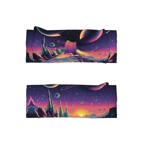 Wonderful Space Bow Hair Accessories, Children's Elastic Bow Headband 0-6 Months, Newborn, Baby, Toddler Hair Accessories2