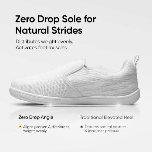 Image of Frido Cloud Comfort Walking Shoes for Women | Zero-Drop Barefoot Design with Wide Toe Box | Lightweight Breathable Comfort Shoes | Natural Foot Movement | Available in Slip-On & Lace-Up Styles