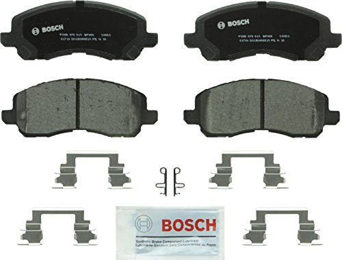 BOSCH BP866 QuietCast Premium Semi-Metallic Disc Brake Pad Set - Compatible with Select Chrysler 200, Sebring; Dodge Avenger, Caliber, Stratus; Jeep Compass, Patriot; Mitsubishi Eclipse + More; FRONT by Bosch - Used condition - US$21.00