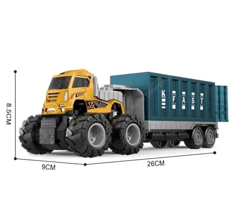 Image of 1:43 Metal Toys Alloy Diecast Truck Set Toy, Diecast Miniature Car Model Best Birthday Gift for Kids (Klx600-195)