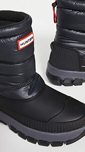 Hunter Women's Watershoes Snow Shoe, Black, 6 | Image 5