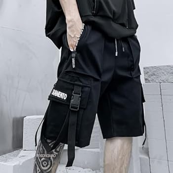 XYXIONGMAO Techwear Cargo Cyberpunk Hip Hop Japanese Gothic Streetwear