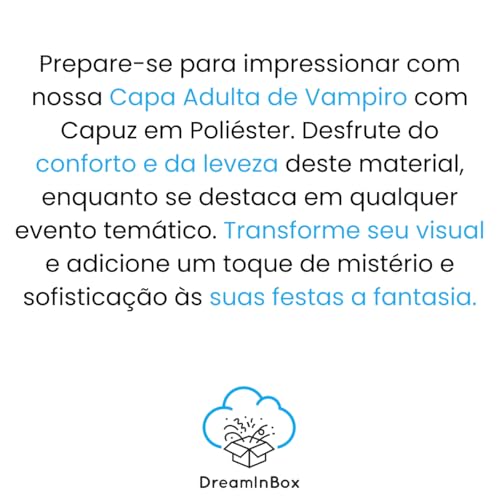 Capa De Tecido Para Fantasia Halloween Cosplay Dracula 140cm (Vermelho)