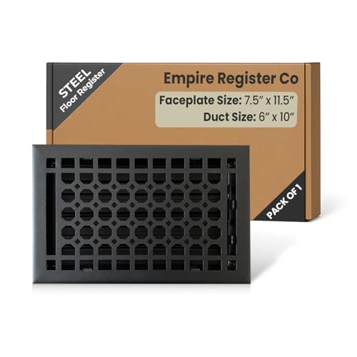 Empire Register Co, Vent Cover - 6x10 inch, Honeycomb Design,