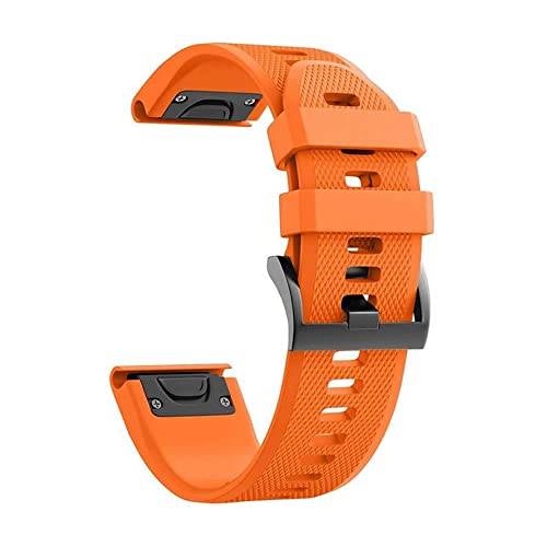 Pulseira Silicone compativel com Fenix 5X - Fenix 5X Plus - Fenix 6X - Fenix 7X - Fenix 3 HR - Quati