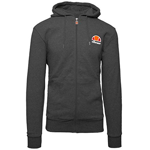 Image of ellesse Miletto Hoody - Dark Grey Marl, Small