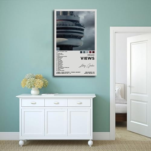 OGASOGH Drake Views Album Poster Canvas Wall Art Poster Decor Gift — view 3