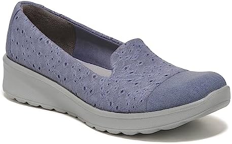 BZees Womens Galaxy Slip-On Folkstone Blue Eyelet 10 W | Image 3