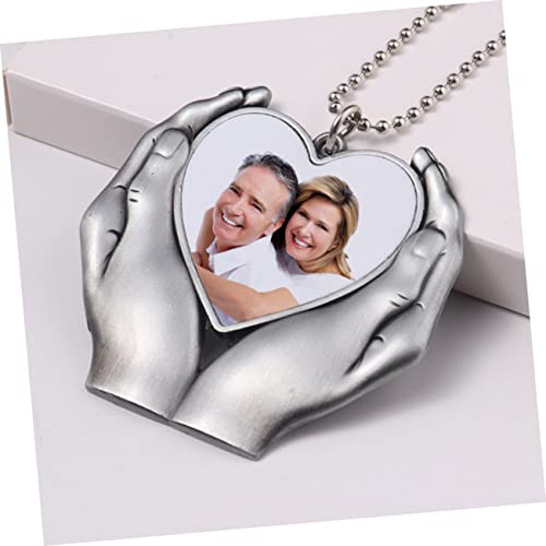 Pendentif décoratif en métal silver pour embellir le rétroviseur - 3