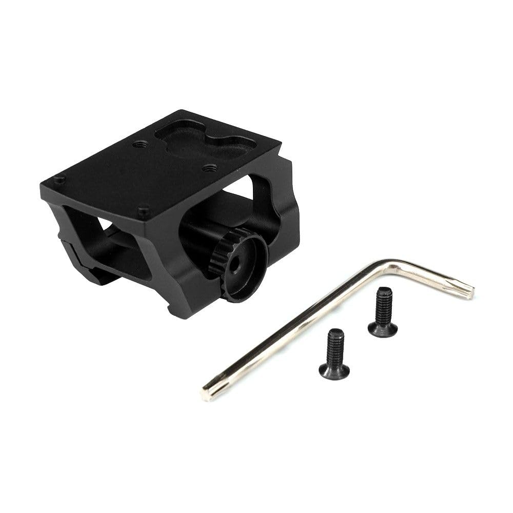 Support rehausseur à point rouge, hauteur centrale optique de 4 cm, léger, compact et à détachement rapide