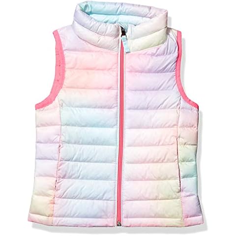 Amazon Essentials Girls' Water-Resistant Puffer Gilet Cover