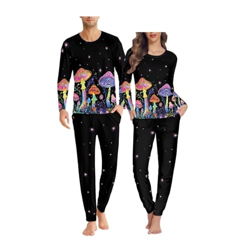 Couples Matching Outfits Pajamas Matching Sets Pajamas With Pocket Xs-6xl