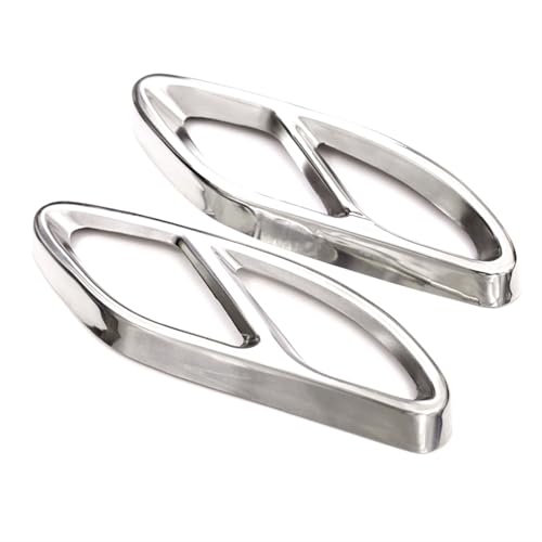 Garnitures d'échappement pour Mercedes Benz Classe C E GLC : finition chromée élégante