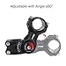Wake Bike stem 25.4 31.8 0-60 Degree 90mm 110mm 130mm，Bike Adjustable stem for Mountain Bike, Road Bike, MTB, BMX, Cycling