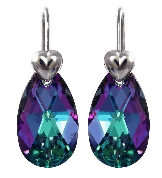 Boucles d'oreilles argent 925 et cristaux : fini les allergies aux oreilles