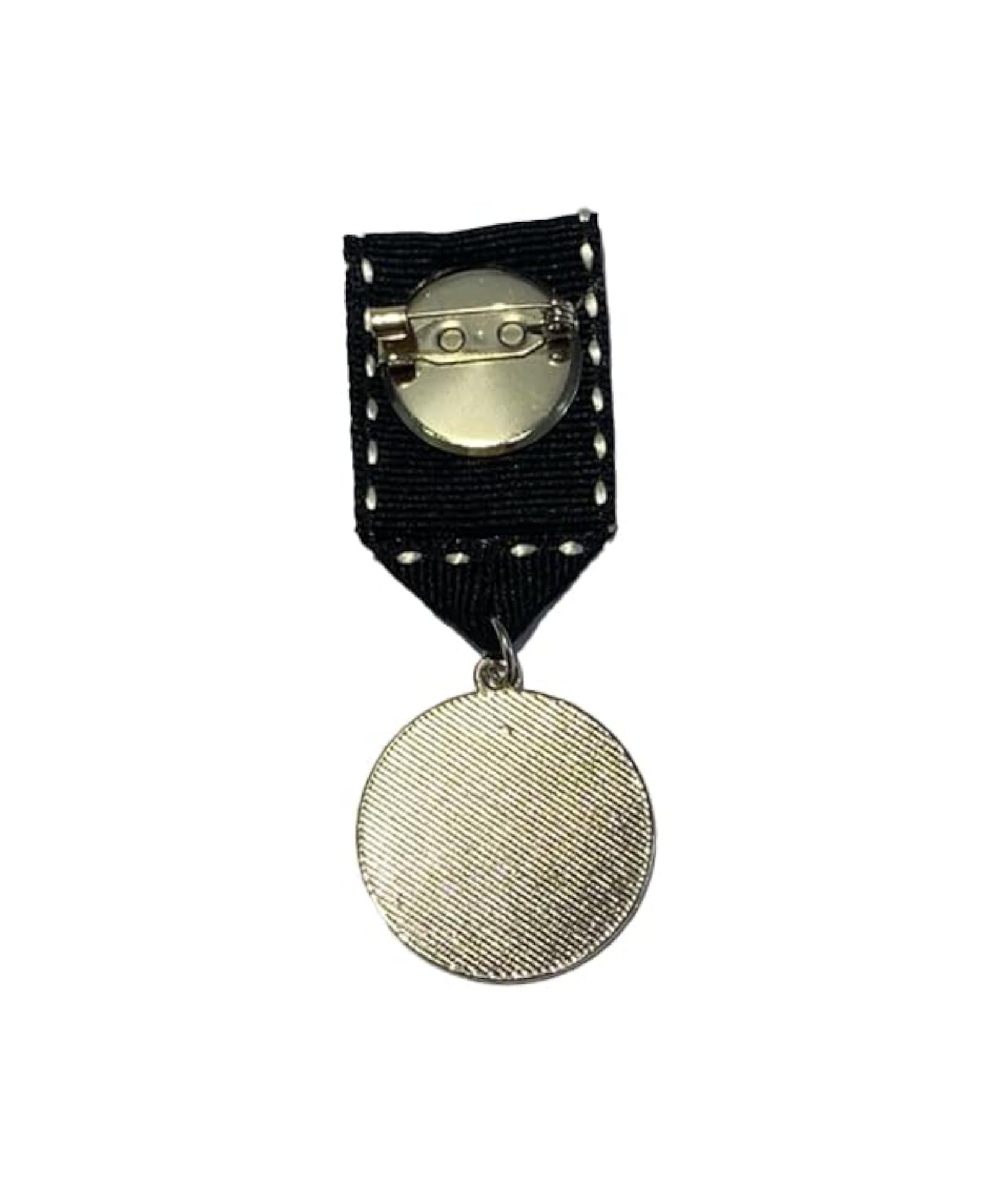 Dull Oxidised Victorian Crown Design Brooch, Elegant Gift