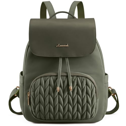 Image of LOVEVOOK Mini Backpack for Women, Zipper Closure Small Backpack Purse for Travel, Work Backpack Daypack With Anti-theft Pocket Mini Bag for College Shopping