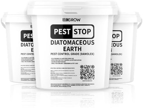 Diatomaceous Earth Pest Control - Ultra Fine Food Grade, Secure B...