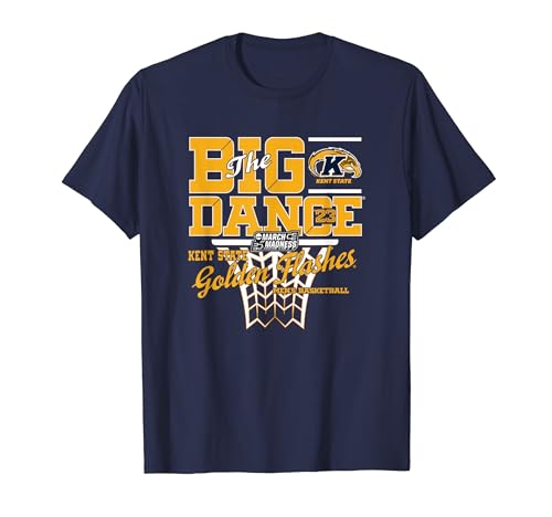 Kent State Golden Flashes March Madness 2023 Dance Navy T-Shirt