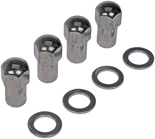 Image of Dorman 711-603 Wheel Nut Chrome Duplex Mag M14-1.50 Compatible with Select Models, 4 Pack