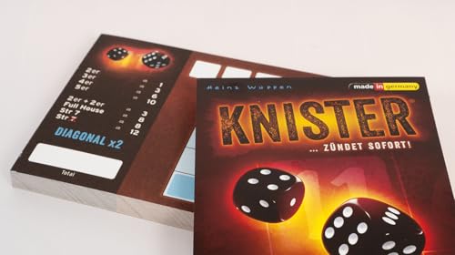 NSV - 4051 - KNISTER - Ersatzblöcke 2er Set - Würfelspiel