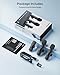 2 Pack Wireless Lavalier Microphone for iPhone iPad and Android Phone, Lapel Mic Plug and Play Wireless Mic Noise Reduction Mini Microphone for Video Recording Interview Podcast Vlog YouTube Tiktok
