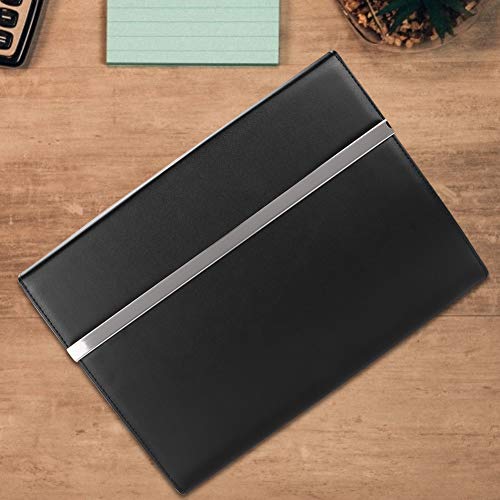 Jerliflyer Document Bag, Briefcase File Brief Portable Durable Pu Business Case Document Bag Briefcase File Brief Business Gift3