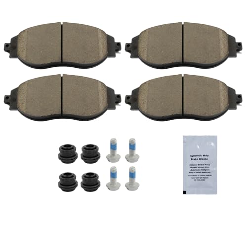 Image of HUSCH D1633 Front Ceramic Brake Pads Kit Fit For Audi Q3 2019-2024, For Volkswagen Arteon 2019-2023