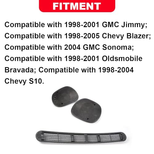 ALLGOOD Dash Defrost Vent Cover Left Right Speaker Grille Set by ALLGOOD - Used condition - Image 2