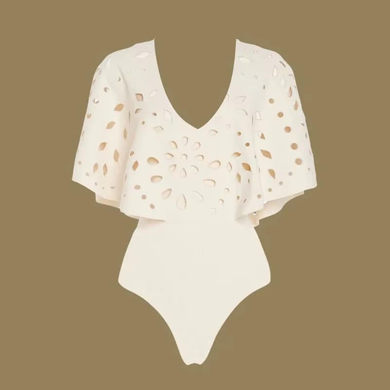 Image of AARAM Stylish Premium Women's One Piece Swimsuit with Cover Ups Wrap Skirt Sarong Floral Print Monokini Tummy Control Swimwear, Printed Costume Women Beach Wear