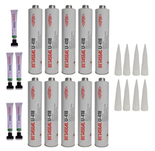 Betaseal U-418 Dow Auto Glass Primerless Urethane//Adhesive with Single Application Primer (10)