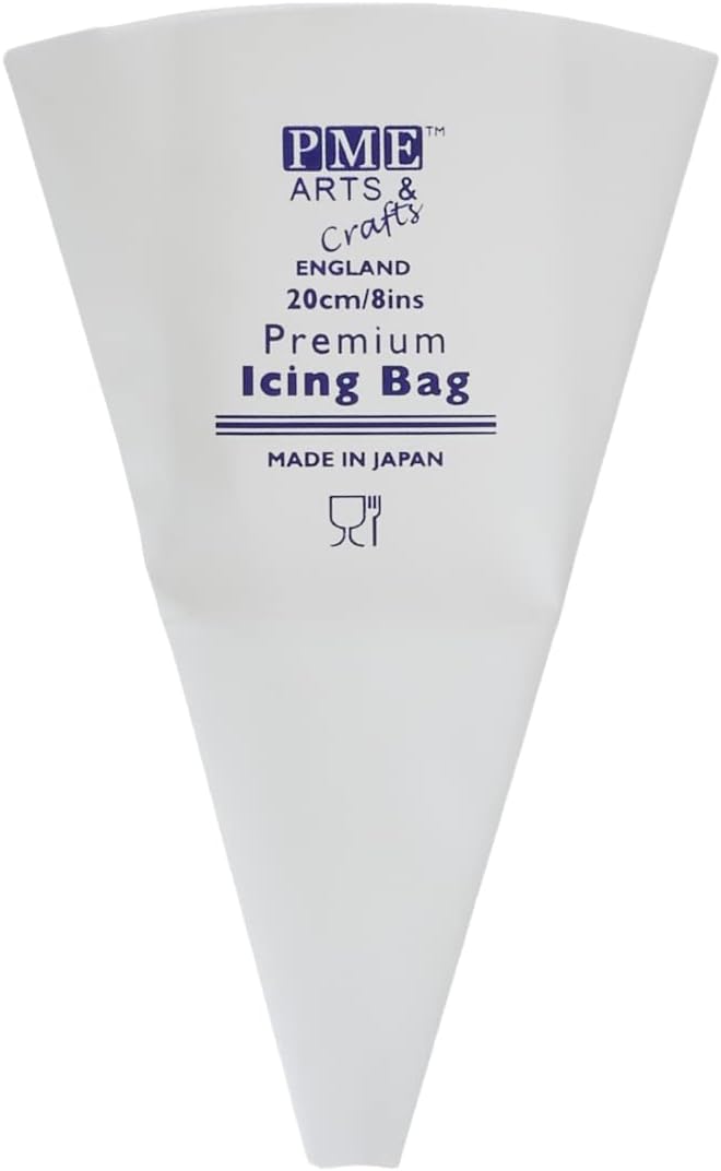 PME Premiun Icing Piping Bags, 8.0-inch, White
