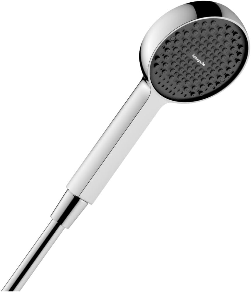 hansgrohe Activera S 1-Spray High-Pressure Handheld Shower Head 2.5 GPM, Chrome, 28031001