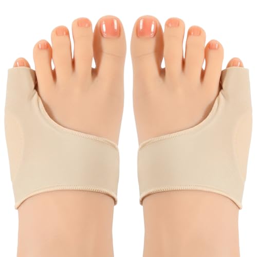 Gsbnjuy Tailor Bunion Corrector Pads for Pinky Toes Relief Little Toe Separator Toe Straightener Pinky Toes Splint Bunion Corrector Socks for Women Men Overlapping Anti-Slip S Protection