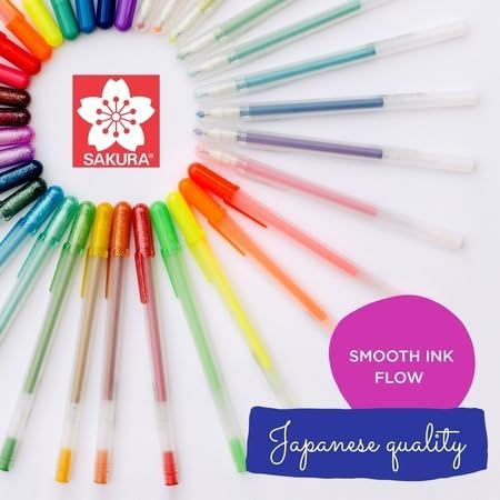 SAKURA Gelly Roll Moods Five Giftable 3 Pk Sets: Calm, Love, Gratitude, Inspire & Mindful, 15 Gel Pens