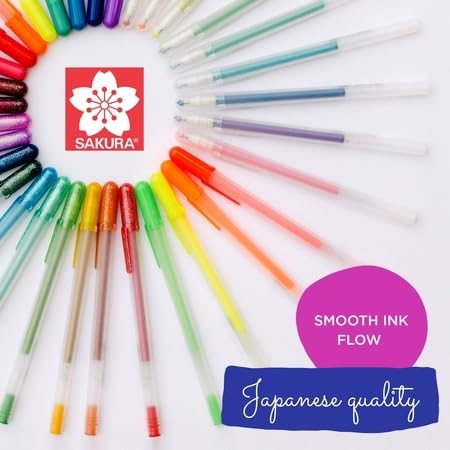 Sakura Gelly Roll Sets 15 bolígrafos gel multicolor miniatura 6