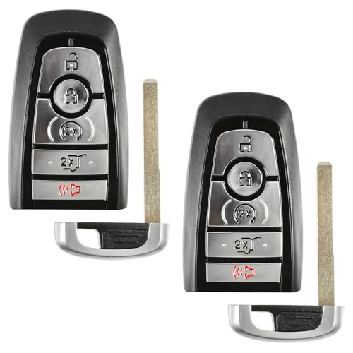 Télécommande 5BTN Ford et Lincoln, boîtier de clé Prox premium 164-R8321 haute résilience