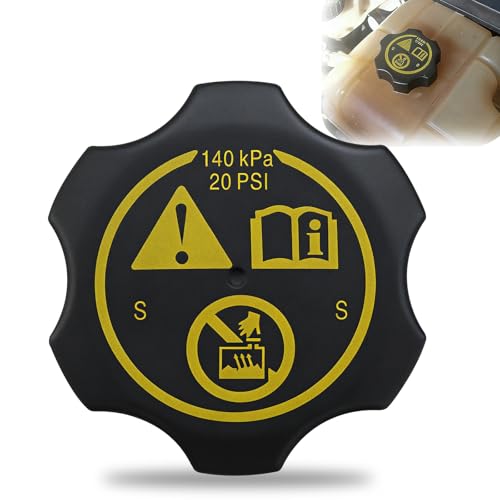 LPZMPZ Tapa de cierre para depósito de refrigerante compatible con Opel Astra H J K Corsa D E Insignia A B Meriva B Zafira C Adam Ampera, Chevrolet Cruze Spark Trailblazer Aveo Tapa del radiador de