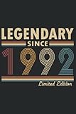 Photo Gallery 30th birthday legendary since 1992 limited edition: point grid notebook (6x9 inches) with 120 pages Photo Gallery 30th birthday legendary since 1992 limited edition: point grid notebook (6x9 inches) with 120 pages