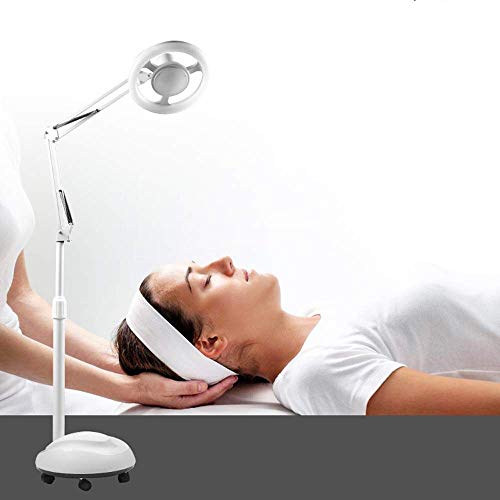 Preisvergleich Produktbild Schönheits-Stehlampe, 12W / 24W / 38W faltbar liefert weiche Beleuchtung für Schönheits-Salon, Tätowierungs-Punkt, Labor, Doktor-Raum DE (Size : 12W)