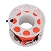 PLASTIC SPOOL REEL WITH DOUBLE END BOLT SNAP LINE FOR WRECK SCUBA DIVING LIGHT PORTABLE