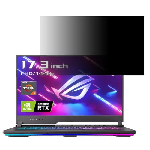 ASUS ROG Strix G17 G713IC 17.3C` 16:9 Ή `h~tB^[ vCoV[tB^[ u[CgJbg ˖h~ PC p\R j^[ ̂h~ ʕیtB یV[g EȒP ʎgp