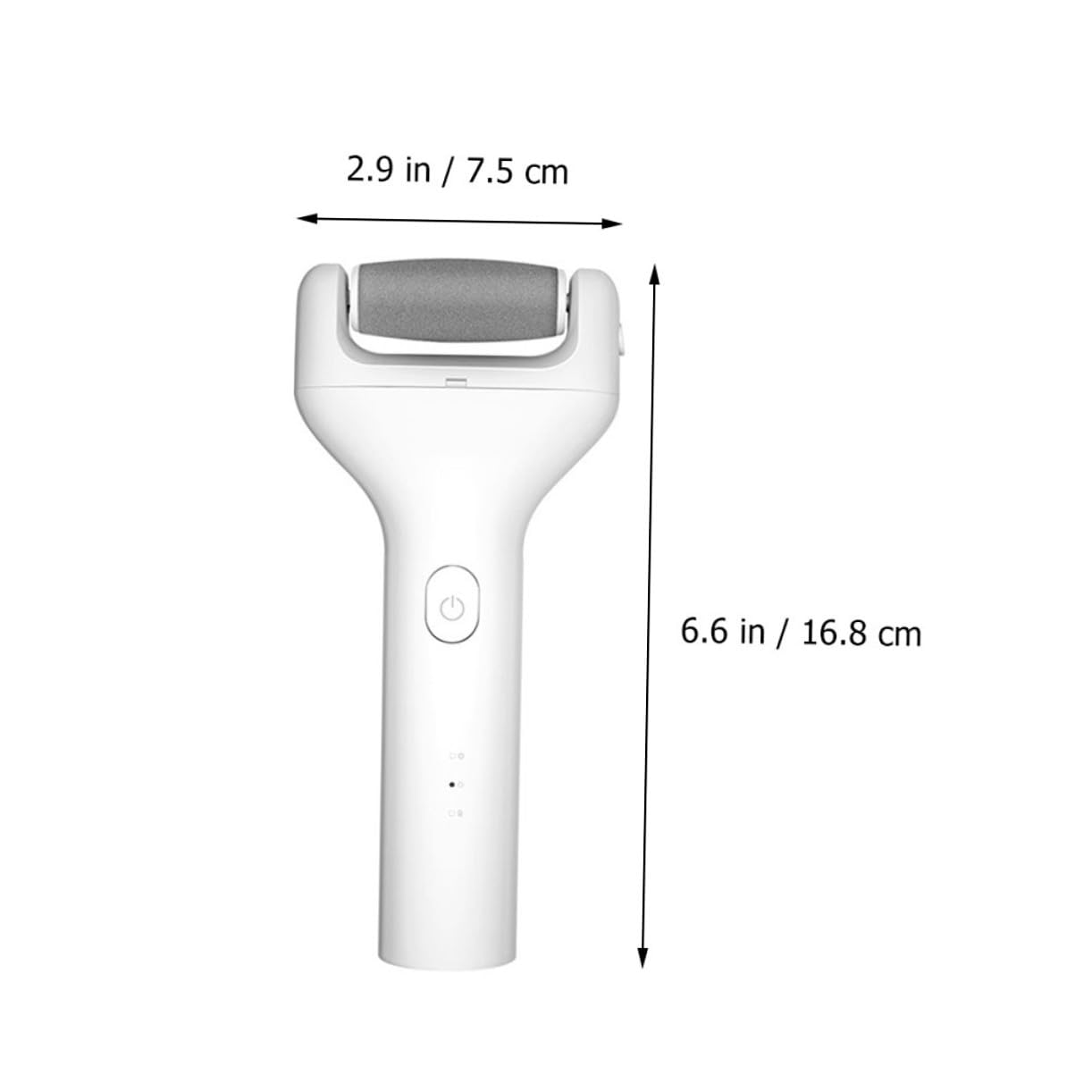 VILLCASE Removedor Eléctrico de Callos para Pies Duradero y Portátil Uso Seco y Húmedo Diseño Ergonómico para Pedicura Profesional y Cuidado Eficaz de Durezas